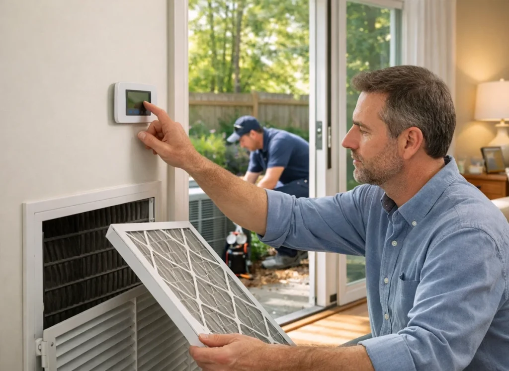 Spring AC preparation helping Virginia home get ready for summer